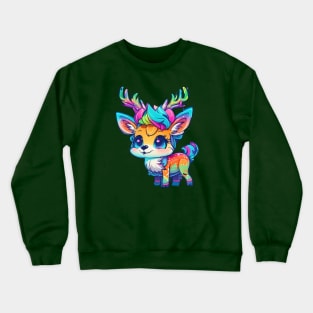 Forest Frisk Cute Deer Dance Crewneck Sweatshirt